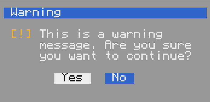 Message Box Example