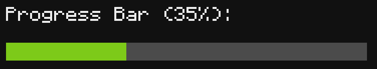 Progress Bar Example