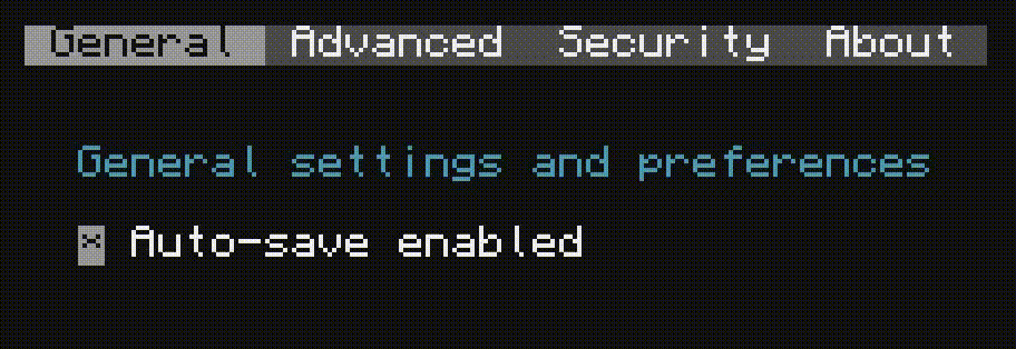 Tab Control Example